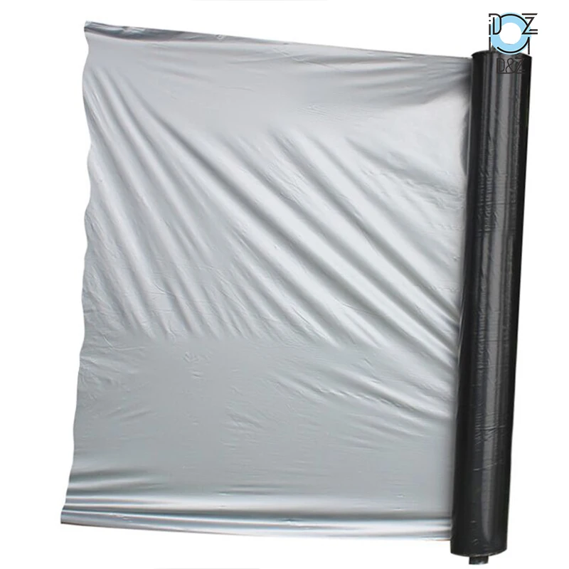 Anti Weed Mat Plastic LDPE PE Mulch Film Agricultural Black White Plastic Ground Cover