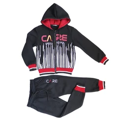 2020 популярный стиль, заводская цена, низкая Минимальная партия, новейшая вязаная модная детская толстовка на молнии, куртка, комплекты одежды для мальчиков