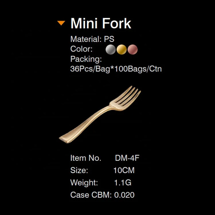 Takeaway Food Utensils Plastic Forks Disposable Cutlery Wholesale