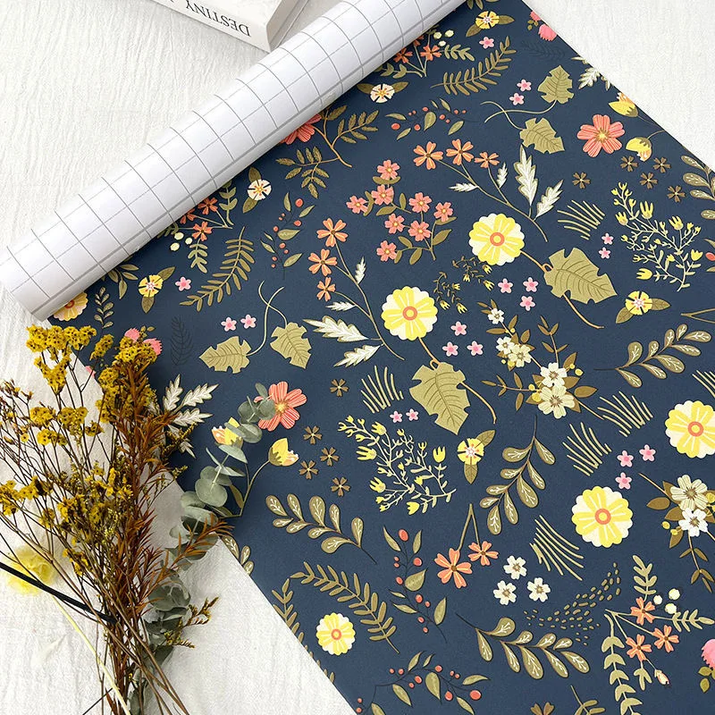 Self-adhesive Shoe Closet Wall Furniture Renovation Colour Change Cabinet Sticker Extra Thick Waterproof Wallpaper