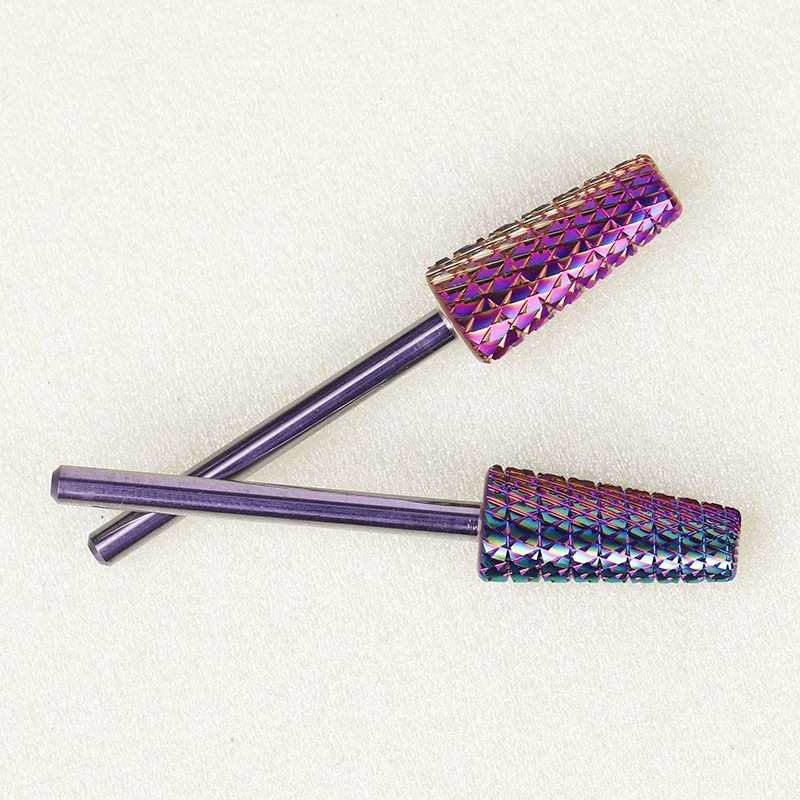 Nail Factory Supplies High Quality Deliver Fast Nail Bits Box Package Custom Tungsten Carbide Small Barrel Nail Drill Bit