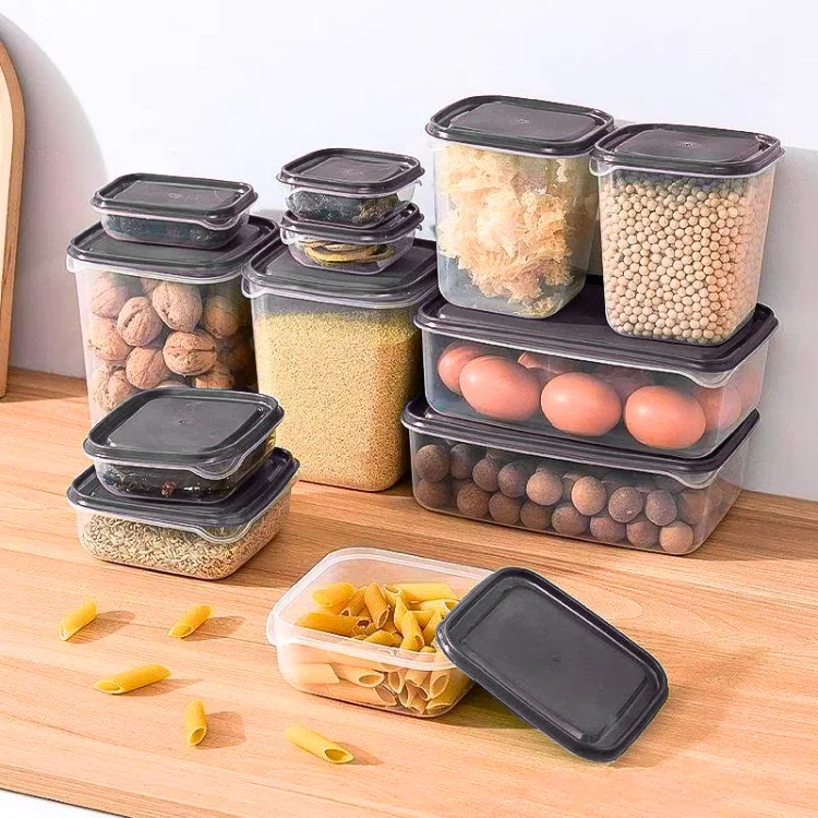 17 шт. пластиковые контейнеры для хранения сухих пищевых продуктов
