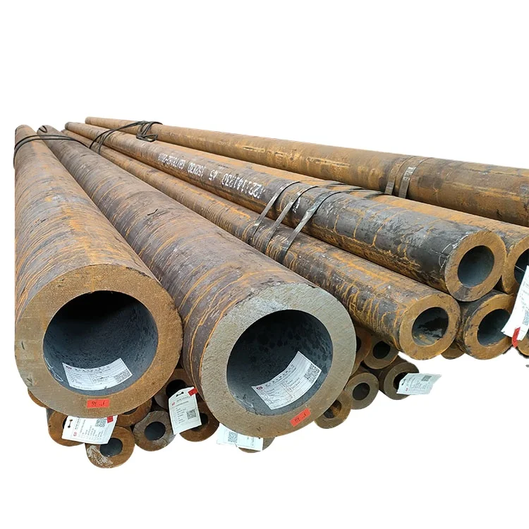 High Quality Black Welded Tube Ss400 Q345 A106 Seamless Weld Carbon Steel Pipe 10# 20# 45# wholesale price