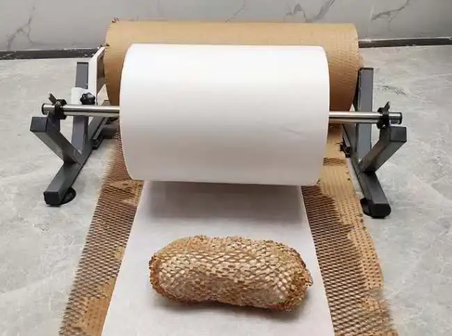 
Honeycomb Wrapping Paper Recyclable Kraft Paper Wrapping Cushioning Paper 