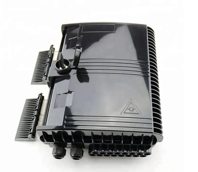 2 Core ATB Fiber Optic Access Terminal Box with LC APC Duplex Adapter and LC APC 1m pigtail