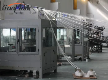 High Speed and High quality German Style Invert ptfe Gland Braiding Machine