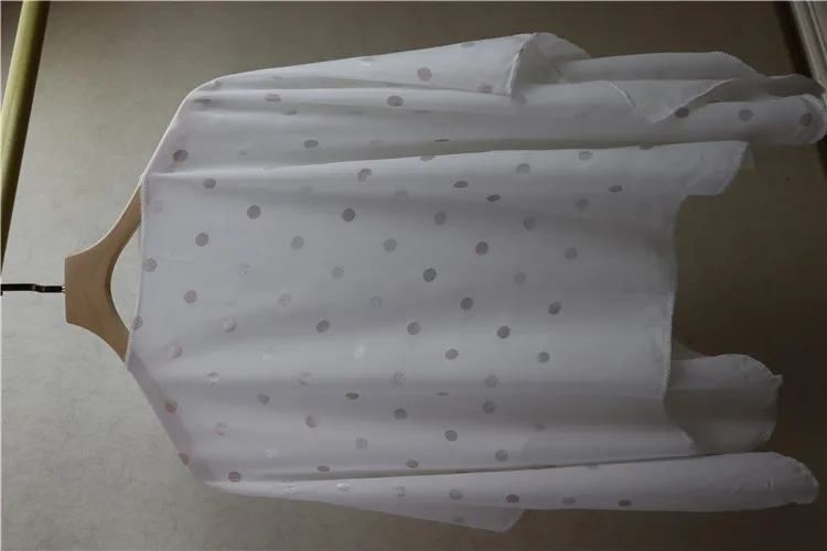 Special Design Large Dot Pattern Fabric Bronzing Well Made Textile Raw Material Fabric