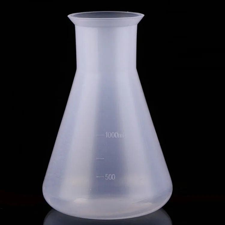 100ml 250ml 500ml 1000ml 2000ml laboratory High Quality plastic Erlenmeyer Flasks