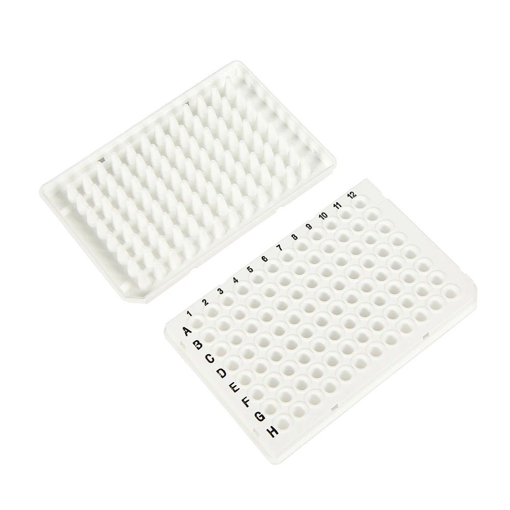 Одноразовые лабораторные принадлежности, 96 скважин, ПЦР-пластины для Roche