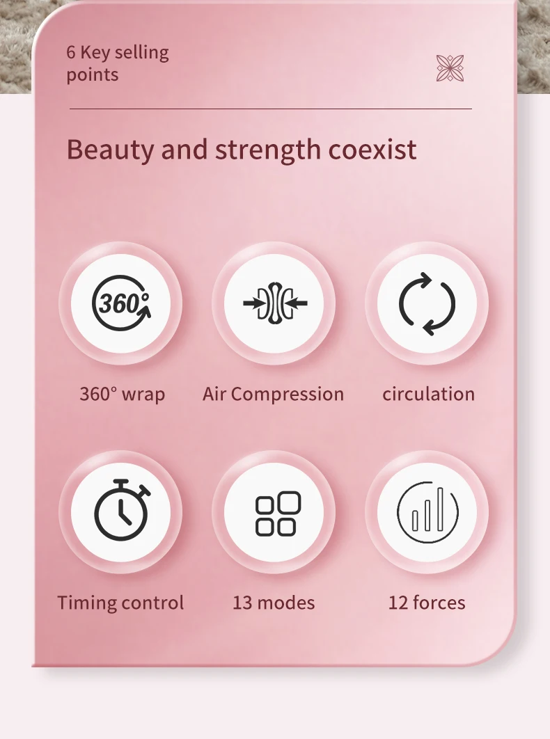 High Quality Dvt Pump Pneumatic Leg Massage Air Compression Boots For Blood Circulation