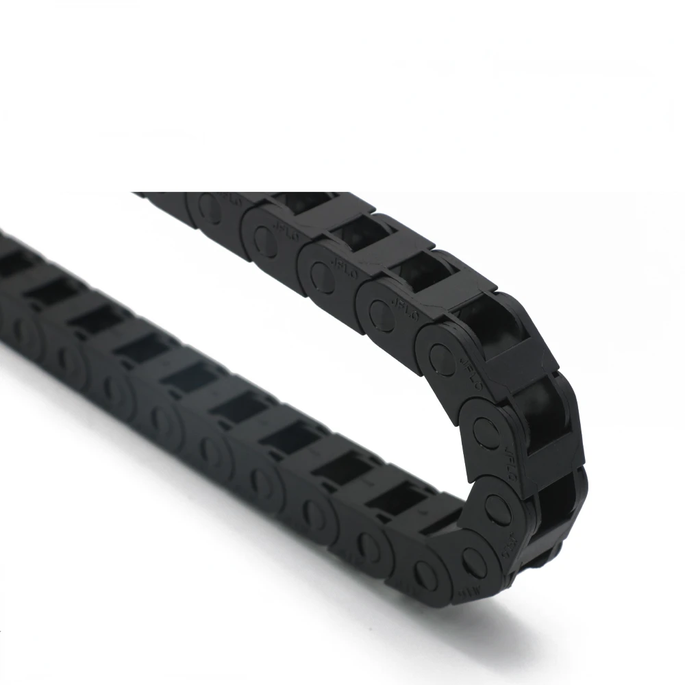 QDLASER Cable Chain Semi-Enclosed Interior Opening 18x25 18x37  Drag Plastic Towline Transmission