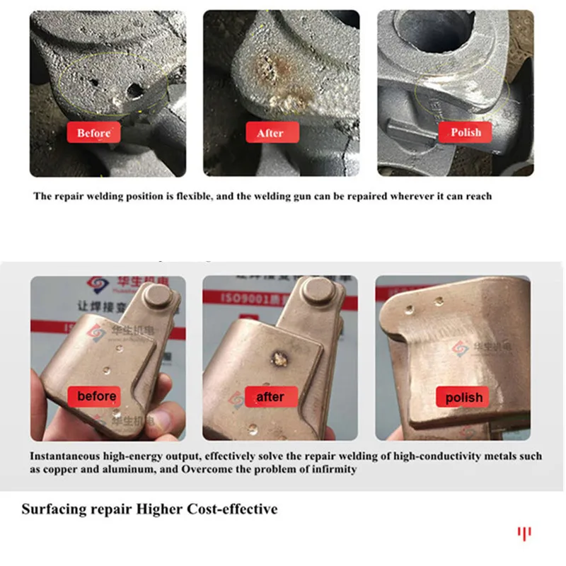 Big power ESD cold welding machine EDM repair machine for high-power foundry