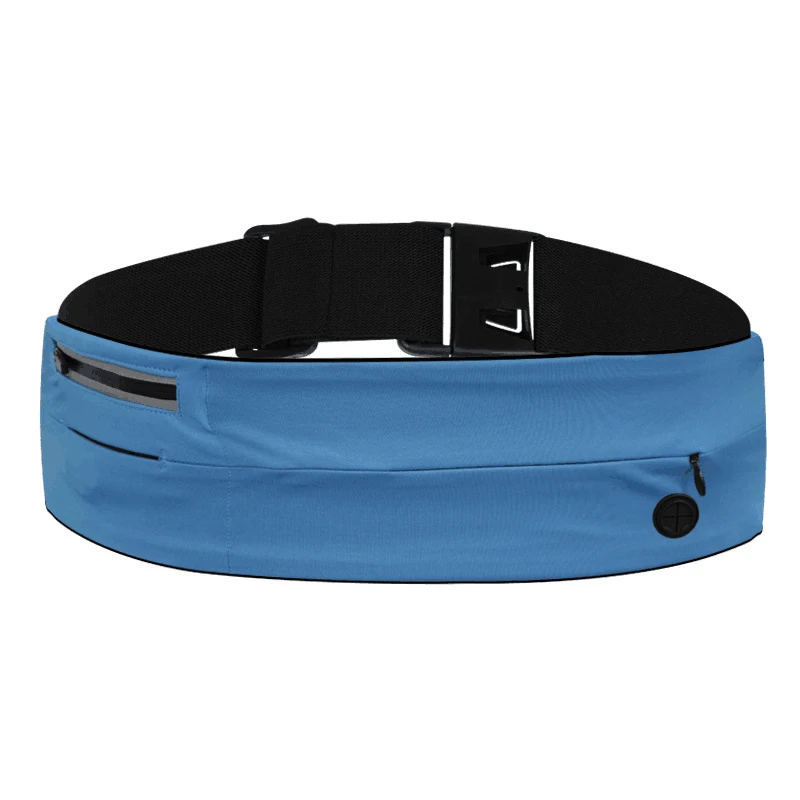 Sports Running Waist Belt Adjustable Waist Belt Fanny Pack Waist Bag for Hiking Cycling Workout Slim Running Belt Bag