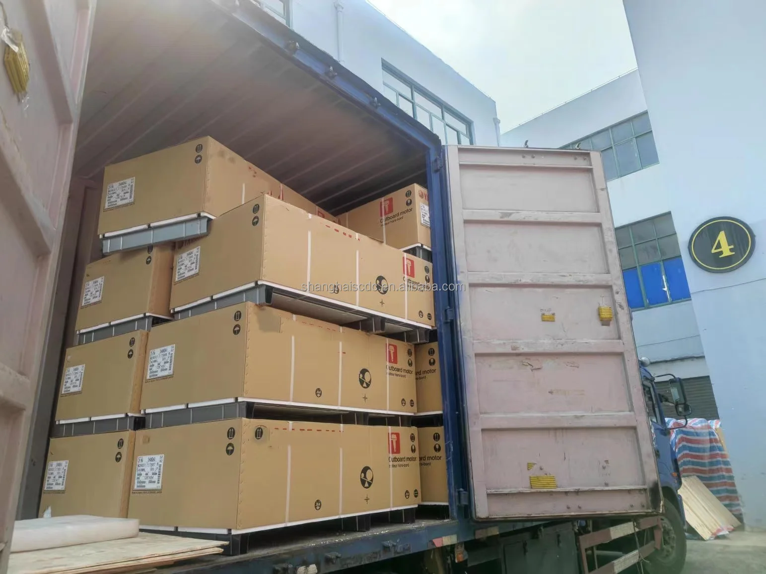 genuine yamahas F4BMHS 1 cylinder engines for high-speed boats assembly