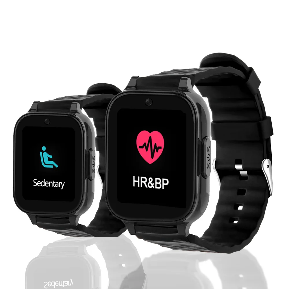 Elderly Smartwatch Dementia Care 4G SOS Call Alarm Clock GPS Tracker V52 Geo-fence Children with Autism Elopers Smart Watch