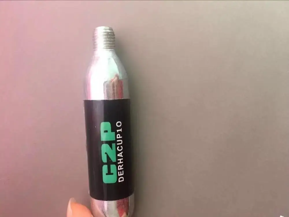 Top Seller disposable small 12g co2 c2p gas cylinder for carboxytherapy CDT Machine