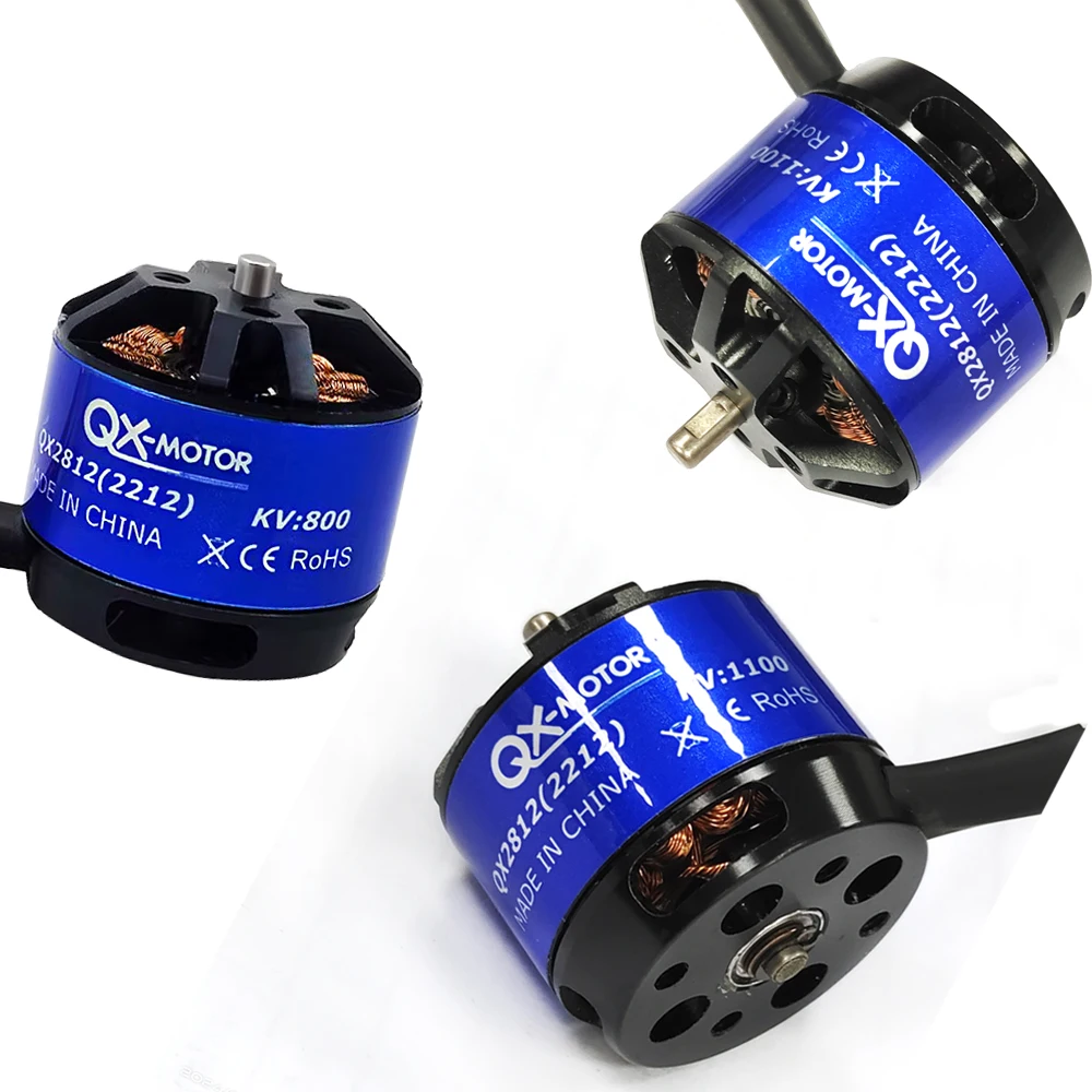 QX-MOTOR бесщеточный двигатель QX 2812 2212 800KV 980KV 1100KV для многоосевого самолета F330 F450 F550 X525