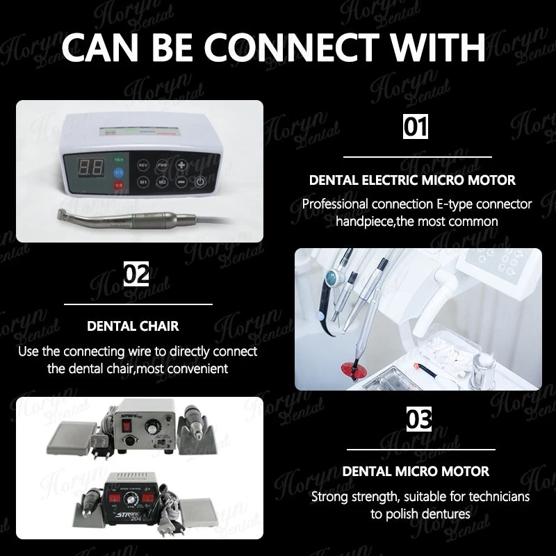 1:1 16:1 1:5 Setting Max 20000rpm Electric De Implante Dental Implant Motor