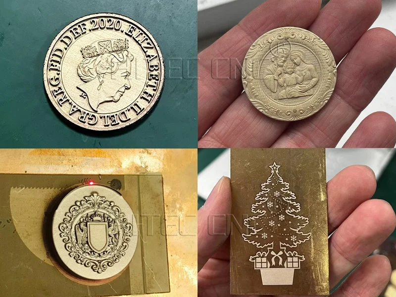 50W-100W Jpt mopa M7 fiber laser engraver etching stone relief deep engraving gold silver pedant color marking stainless steel