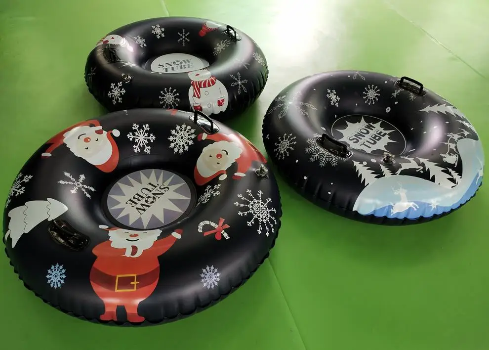 Direct Factory Winter Snow Games Snow Tube Inflatable Sled For Kids And Adults