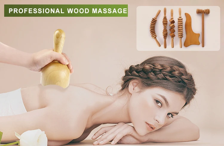 Wooden Massage Roller Cupping Gua sha Available Full Body Lymphatic Wood Therapy Massage Tools.jpg