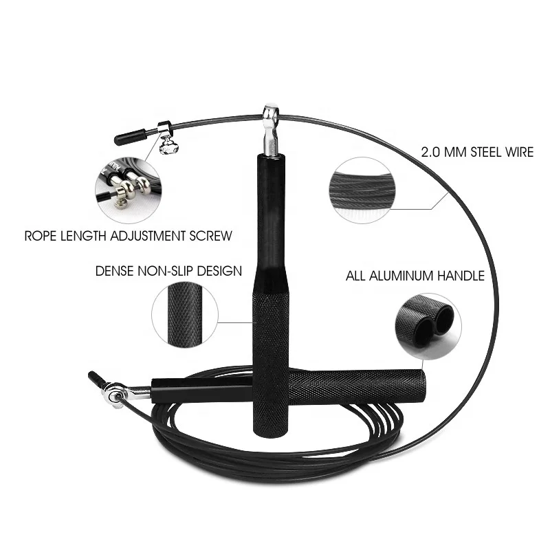 Aolikes #3202 High Fast Speed Rope Jump Rope Skipping Rope For Fitness