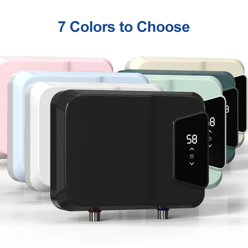 Cheap Mini Tankless Water Heater 110V Shower Head Instant Hot Water Heater Modern Novel Design Electric Water Heater