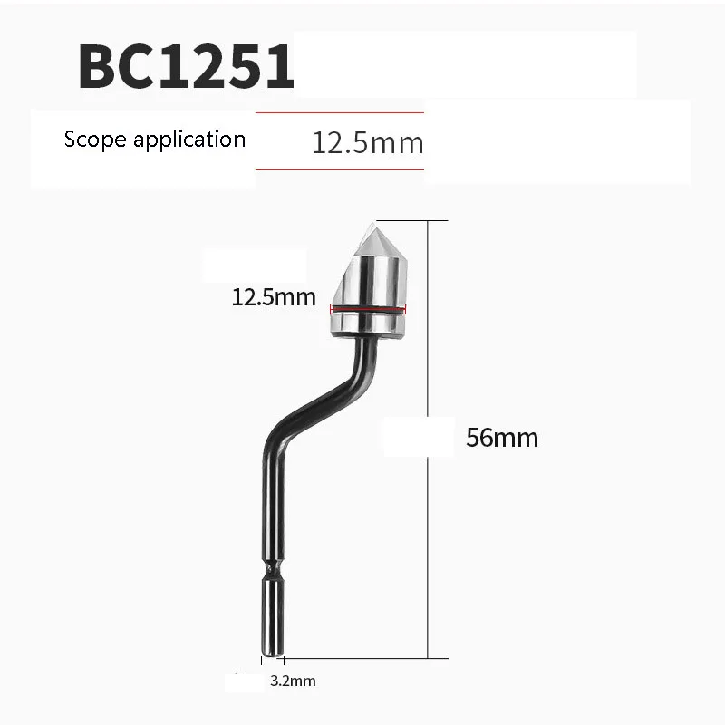Deburrer Double Angular Chamfering Cutter Chamfer 90 Degree for Metal Hole Burr Removal