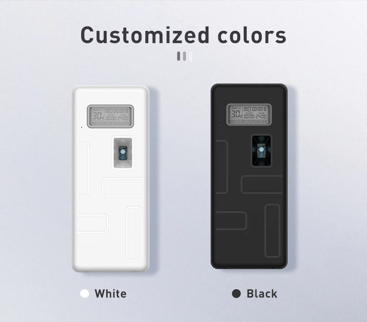 2024 OEM Wall mounted mini room deodorizer machines automatic spray perfume aerosol dispenser for air fragrance Factory Price