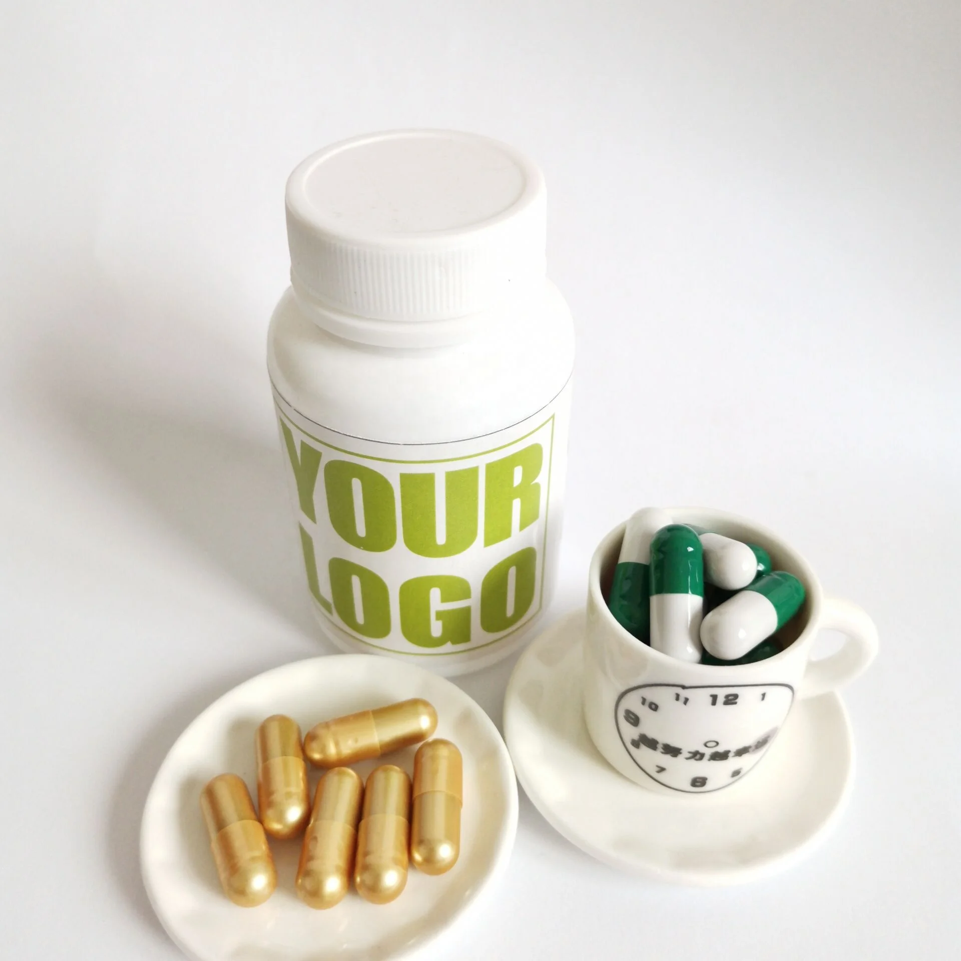 Private Label 100% Pure Natural CLA Green Tea Fat Burner Capsules Slimming Pills