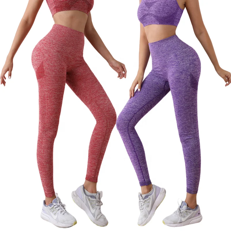 Custom Seamless Leggings Women High Waisted Contour Leggings Breathable Work Out Yoga Pants Fitness Sports Gym Tights Leggings