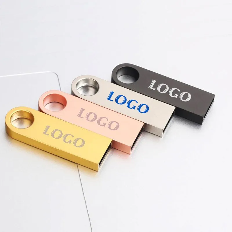 Super mini USB flash Drive 32GB 16GB 8GB 4GB Metal Pendrive 128 64 32 16GB USB Flash Memory USB Stick