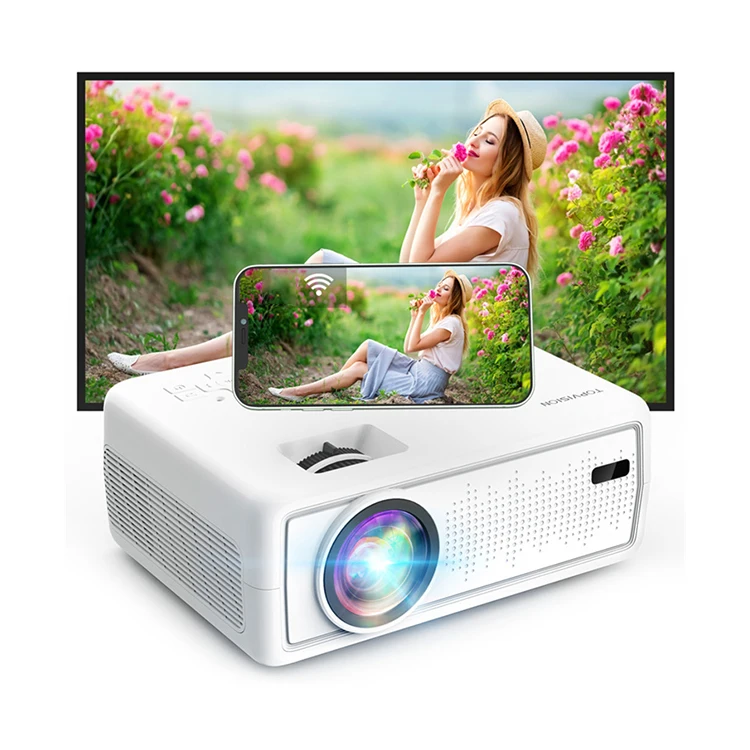 Hot New Products Led 720p Smart Portable Projector Mini Smart Wifi Video Projectors
