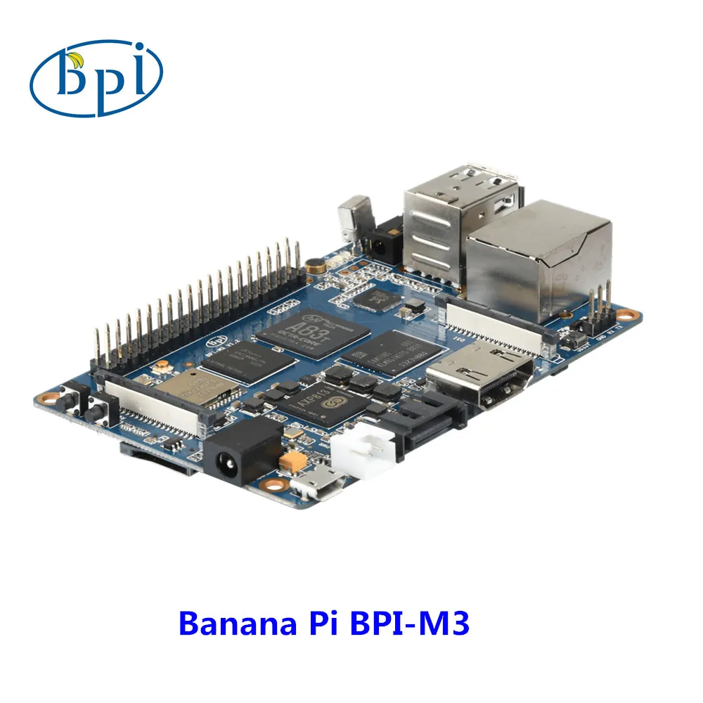 Banana PI M3 одноплатный компьютер 8-ядерный A83T процессор BPI-M3 макетная плата
