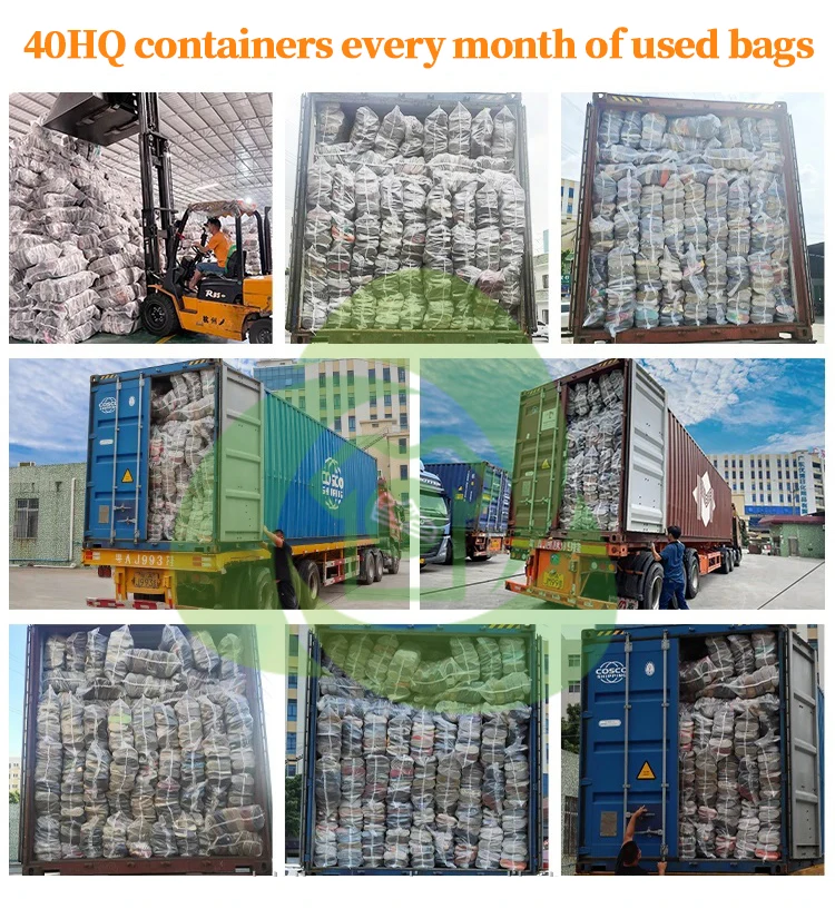 Pp Jumbo Branded Ladies Bale High Quality Secondhand Designer Used Bags Bales Second Hand Mix