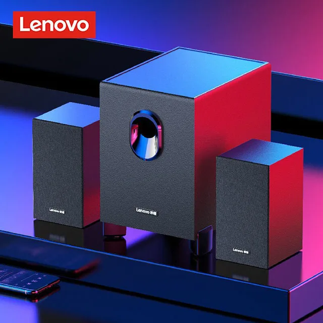Высококачественный аудиодинамик Lenovo 1530Plus оптовая продажа сабвуфер 2 1 дюйма стереоколонка с объемным звуком для компьютера ноутбука