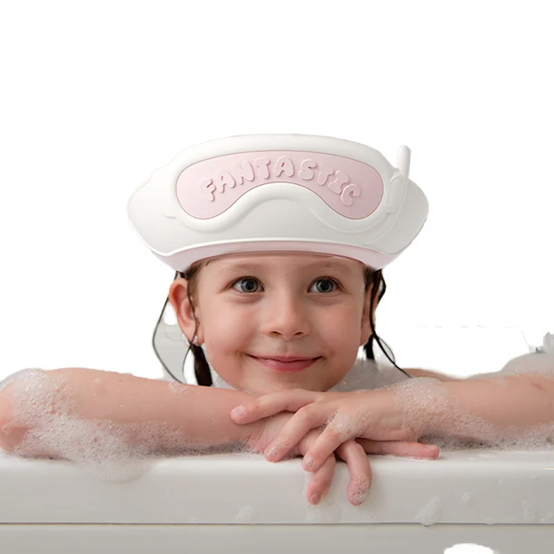 Baby Bathing Shampoo Shower Protection Hat Toddler Washing Shield Shower Hat Kids Shower Caps Waterproof