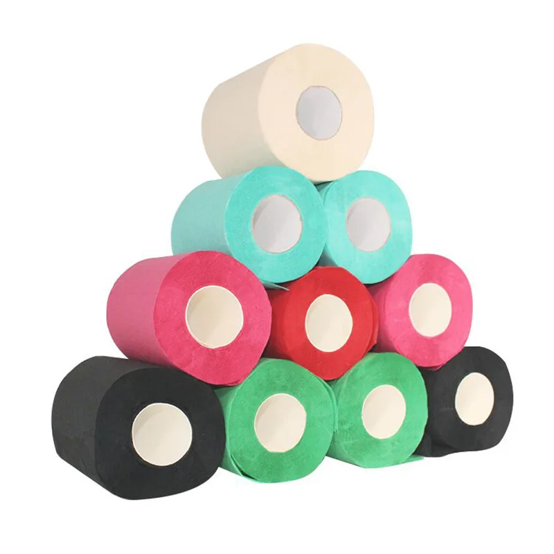 Toalet WC Paper Black Toiletten Papir Bamboo Pulp T Roll 2 3 4 Ply Hemp Toilet Paper 48 Rolls Toliet Paper For Sale