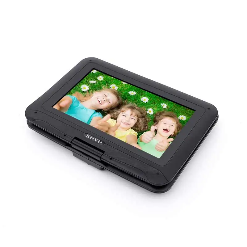 Wholesales 10.1 inch LED Portable DVD Player Outdoor Rechargeable Battery Portable DVD Player