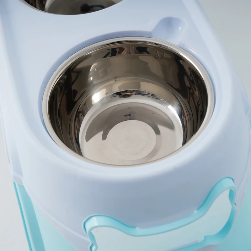 Manufacturer new Design colorful stainless steel slow feeder bowl for pet