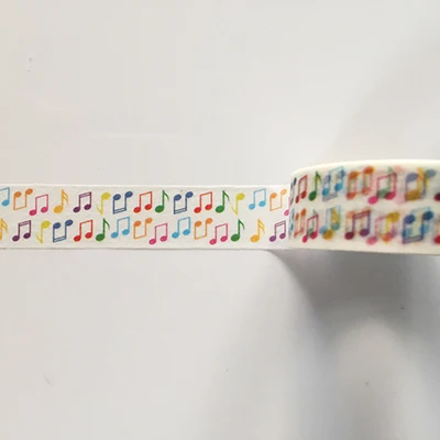 Sticker Kawaii Stationery Music Notes Masking Tape Music Not Set Adhesive Tape Scrapbooking Tape