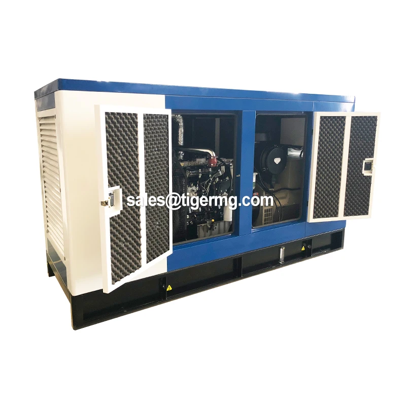 Diesel Generator 15 kVA 3-Phase Silent Type Auto Start 220/230/110/480V Rated Voltage 50/60Hz Frequency Open Frame Output Brand
