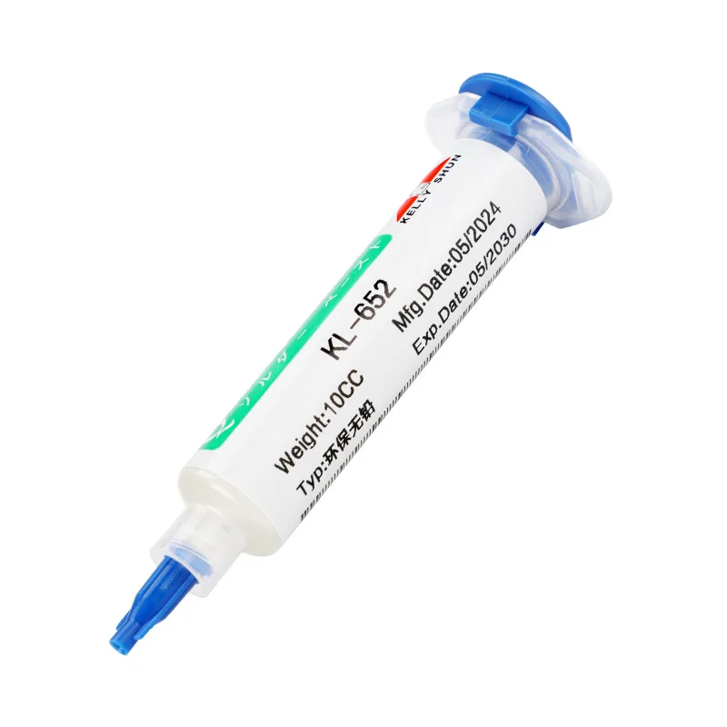 KELLYSHUN Lead Free Halogen Free Rosin Flux Paste 10CC No Clean Soldering Flux For Electronic Repair Desoldering Flux