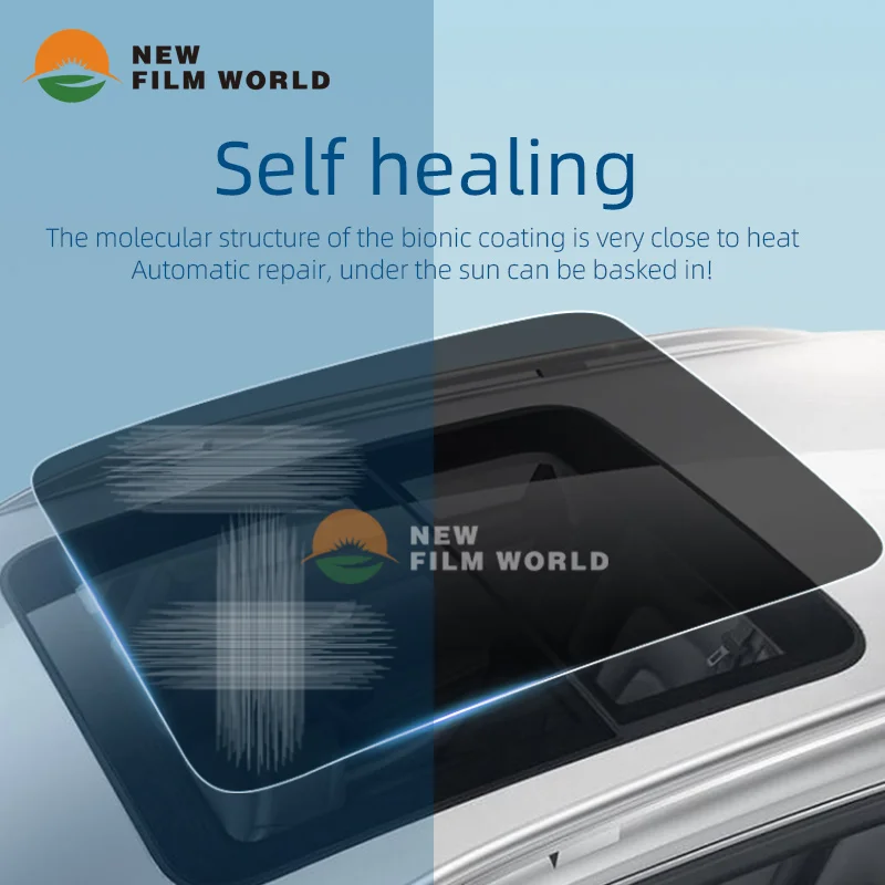 99% Uv 90% IR Window Film TPU Material Heat Insulation Ice Armour Car Sunroof Film