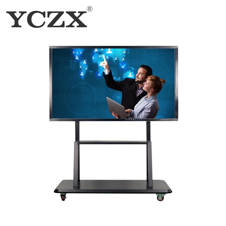 86 inch interactive smart board 4k promethean display interactive whiteboard