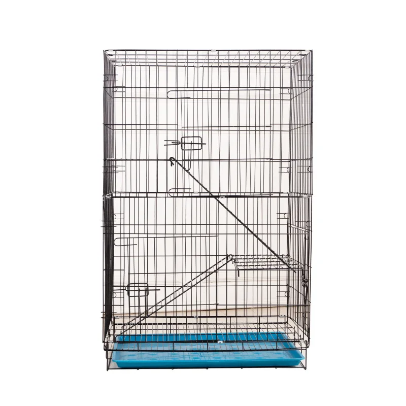 Дешевые большие клетки для кошек, корпусы для кошек, демонстрационные клетки для кошек, черные, индивидуальные, горизонтальные, для дома, упаковочные колеса, брутто, для домашних животных, шт. Цвет