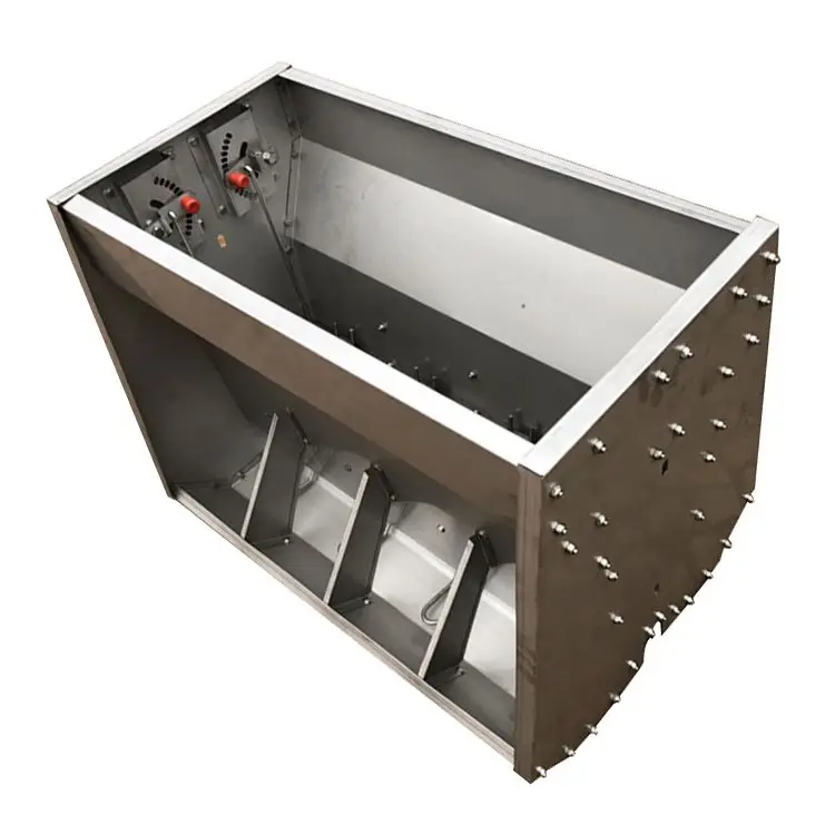 Superior Quality Pig Feeder Stainless Steel Trough  with 5 toughs