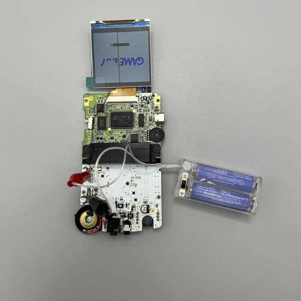 2.45 Inch original screen size for GAMEBOY COLOR for GBC high-brightness LCD point-  to-point no need cut shell