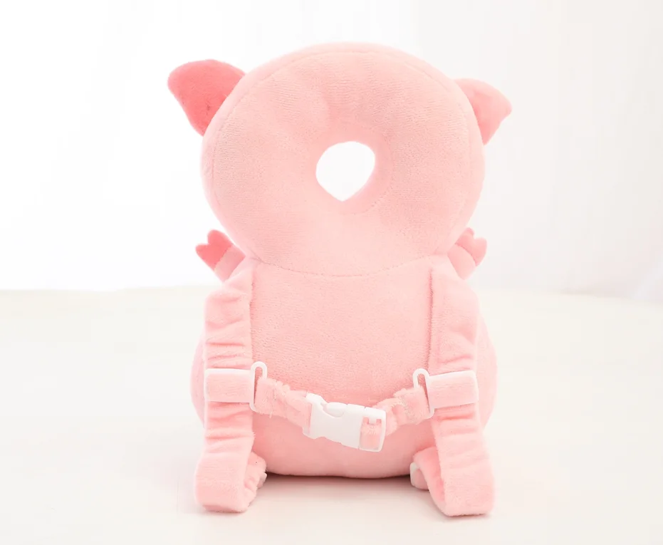 New Cute Infant Toddler Head Back Protector Safety Pad Harness Headgear Cartoon Baby Protection Pad Cushion