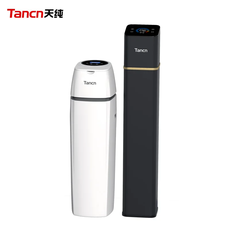 Full automatic water treatment system for central water purifiers and softeners throughout the house